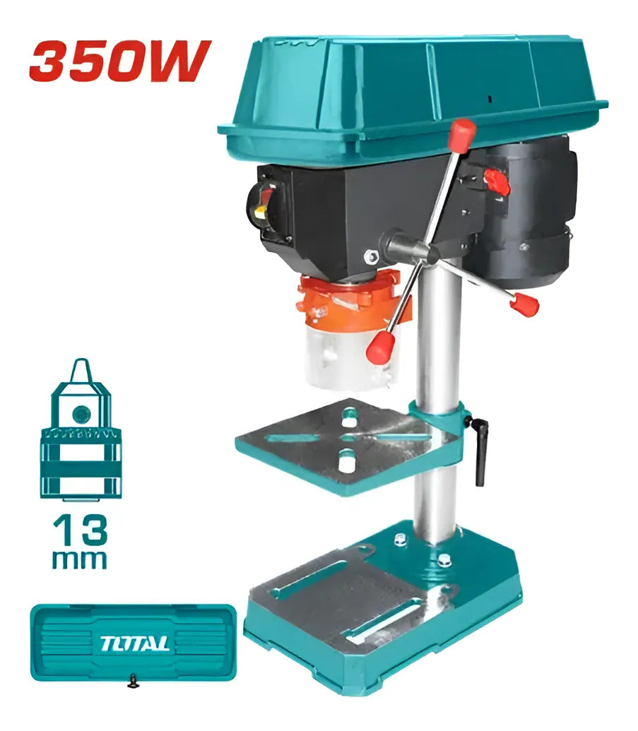 Total Taladro de banco 350 W 1/2 3070 rpm UTDP133501