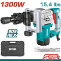 Total Martillo demoledor 1300 W 20 J UTH2130016