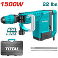 Total Martillo demoledor 1500 W 6-25 J UTH215002