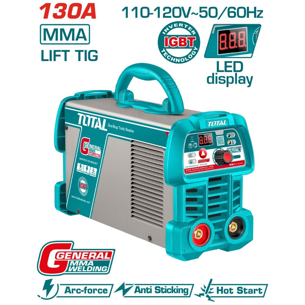Total Máquina de soldar 130 A inverter 110-120 V UTW213059