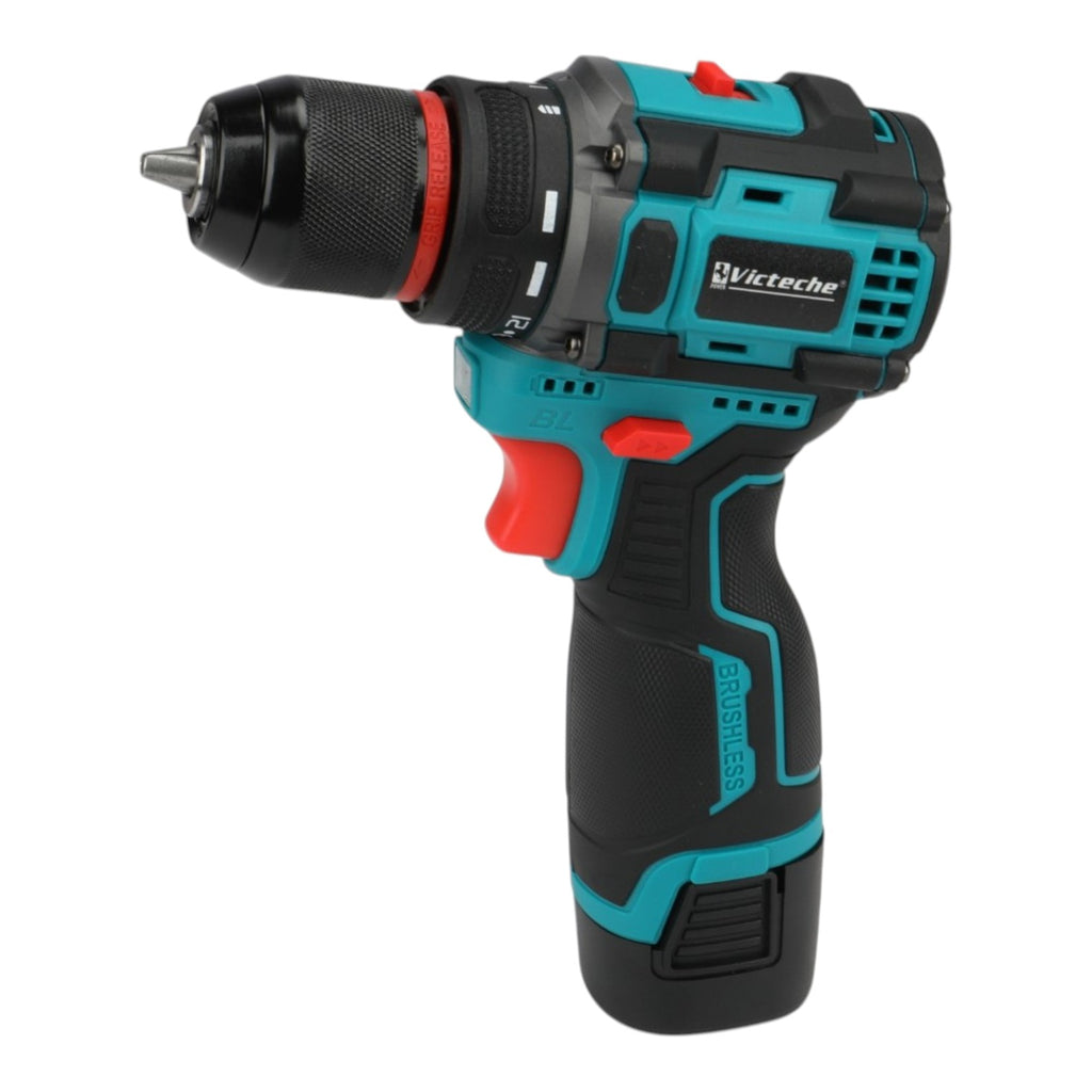 Victeche Taladro inalámbrico 24 V motor brushless VP10105A