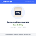 Cemento Blanco Argos Saco 20 kg